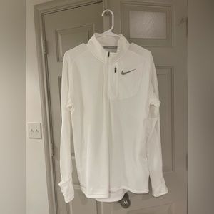White Nike 1/4 Zip